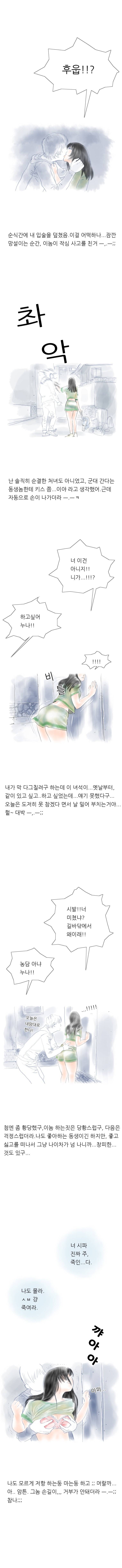 썰만화 Original 입대전 아는동생과 모텔 간 썰(상) 4