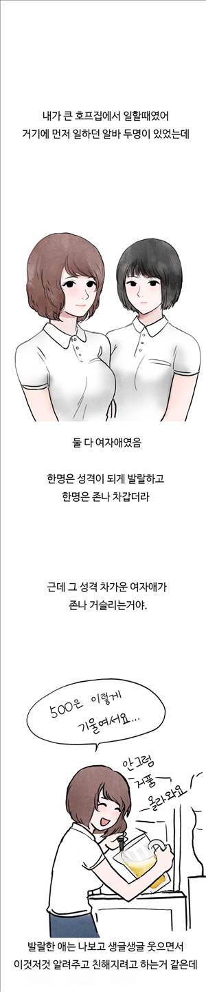 썰만화2 Extreme 35화 - 호프집 까칠한 알바녀썰(상) 1
