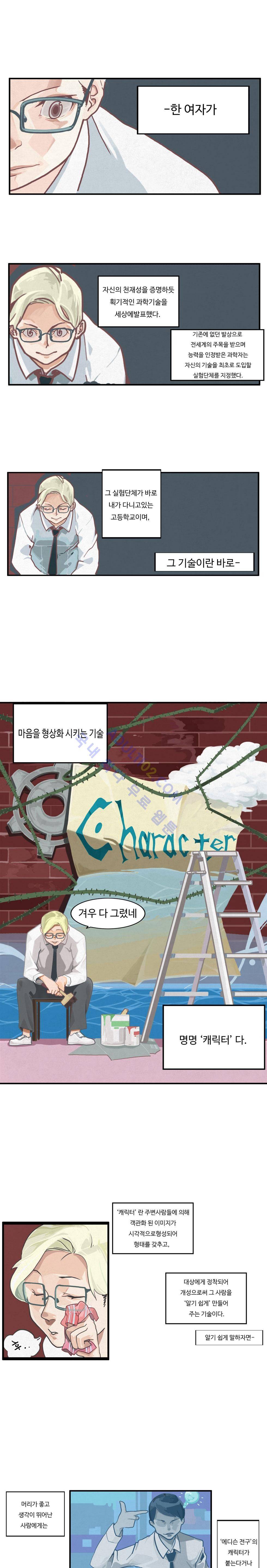 캐릭터 스쿨 1화 1