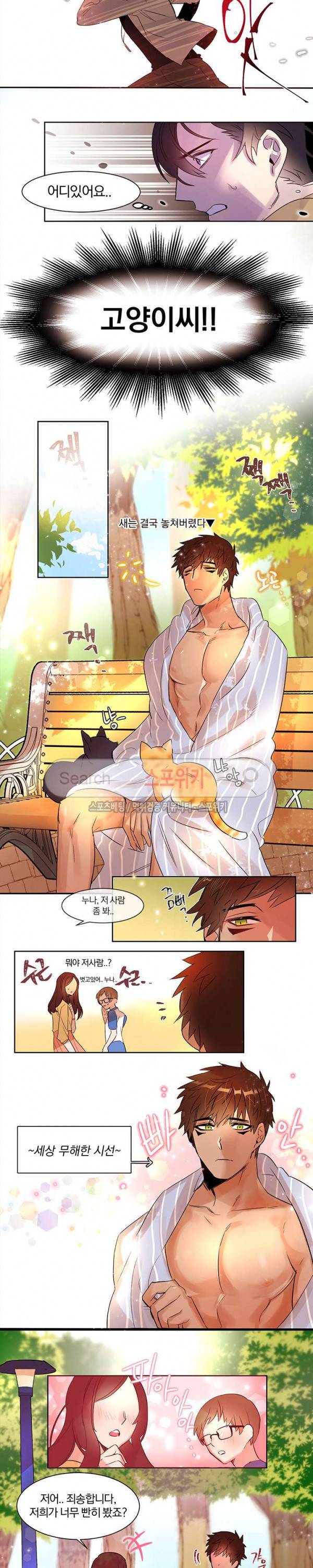 골판지 상자 안 고양이씨 3화 3