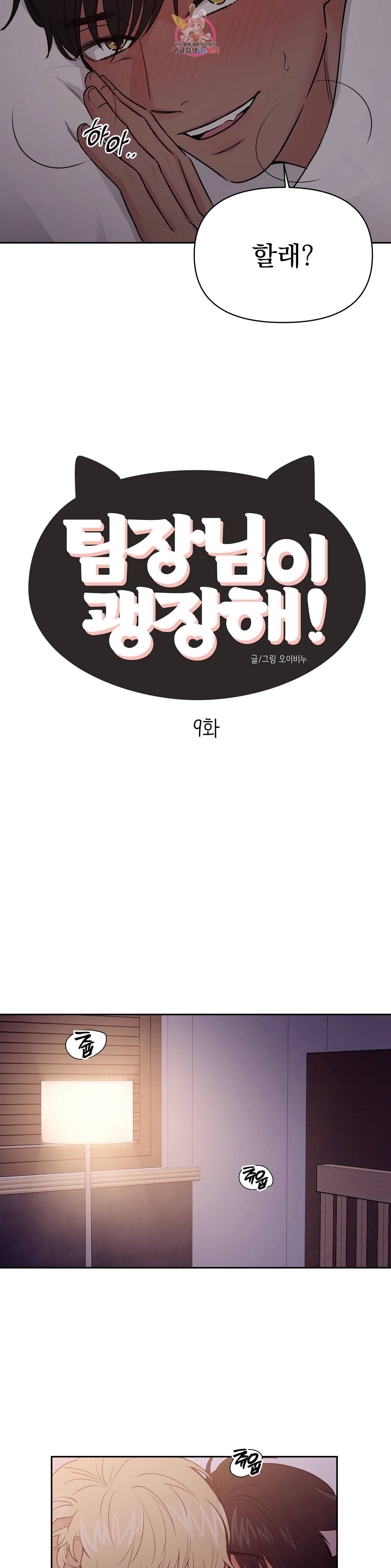 팀장님이 괭장해 9화 2