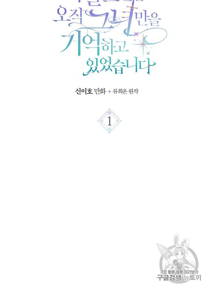 사실 그들은 오직 그녀만을 기억하고 있었습니다 1화 10