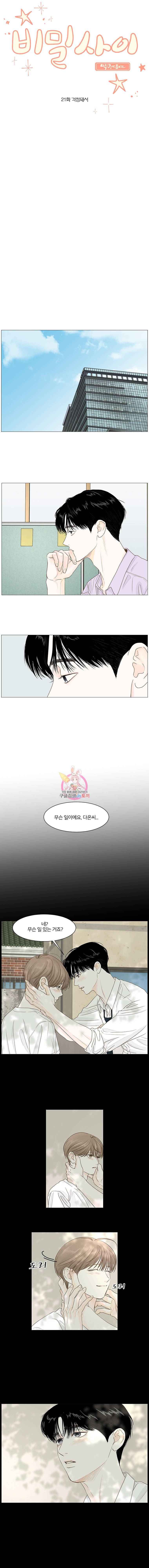 비밀 사이 21화 3