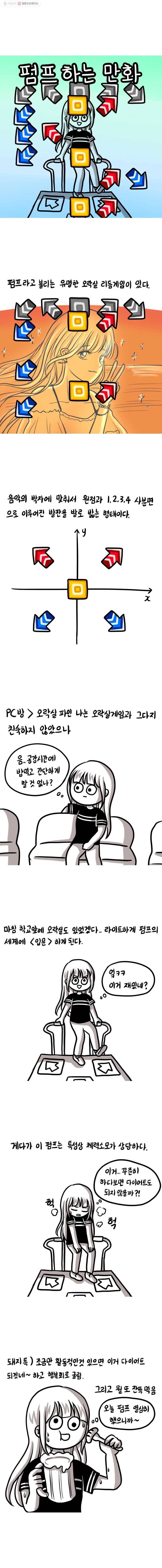 쓰레기 머학생 96화 펌프 하는 만화 1