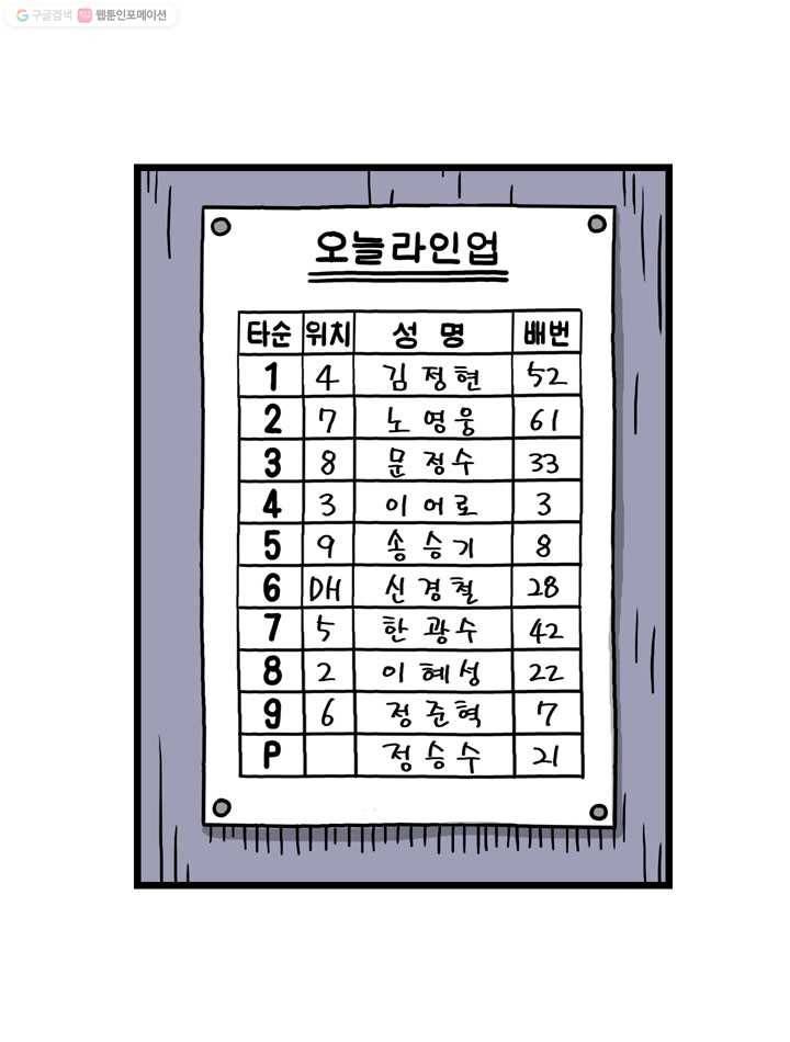프로야구생존기 34화 2