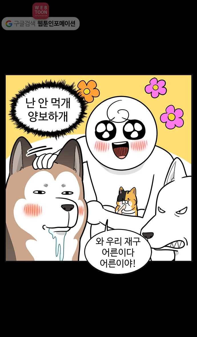 노곤하개 시즌2 12화 홍구와 줍줍이 친해지기 대작전 23