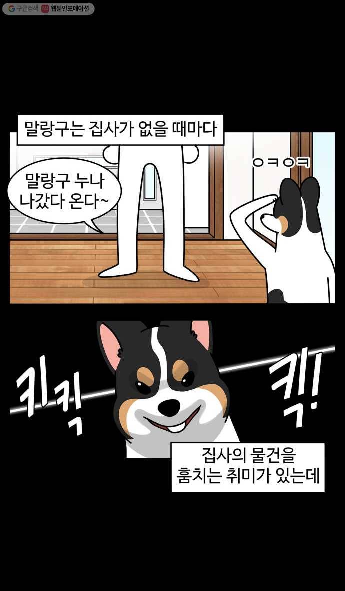 노곤하개 시즌4 33화 멍냥이와 청소 (2) 2