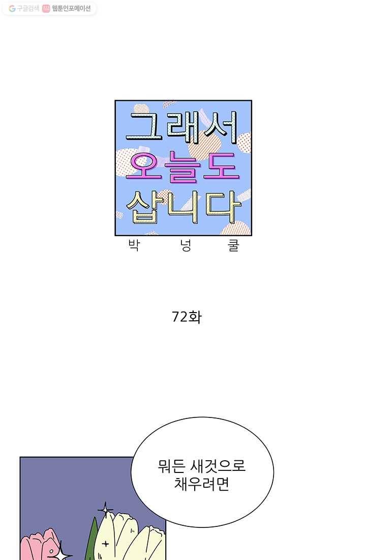 그래서 오늘도 삽니다 72화 1
