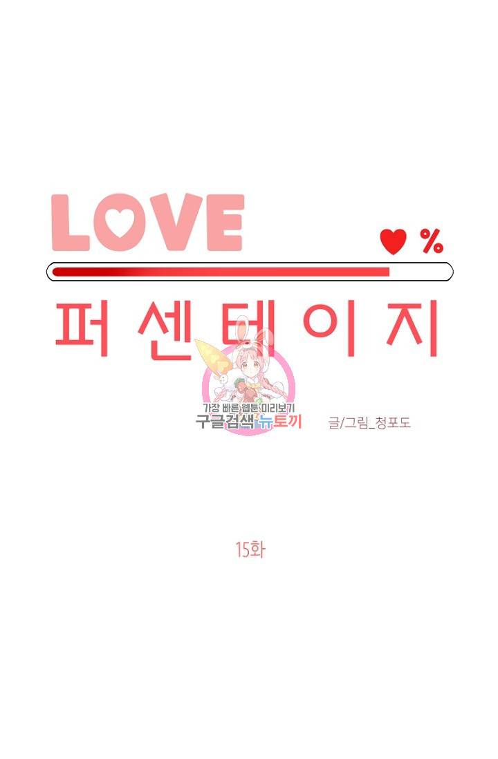 LOVE 퍼센테이지 15화 1