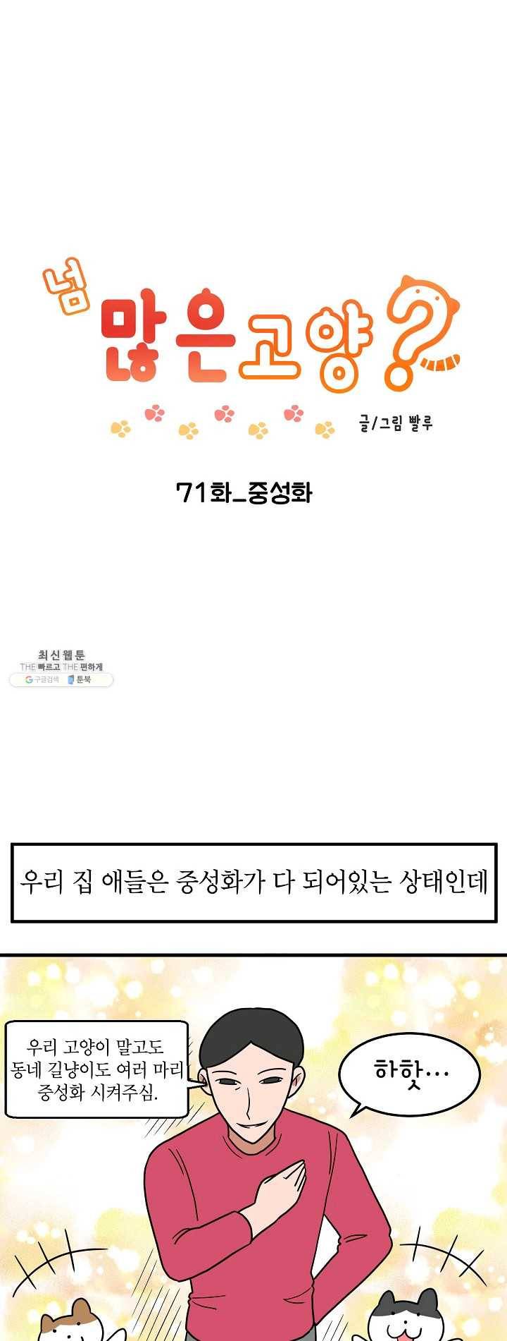 넘 많은 고양! 072화 1