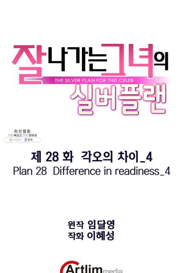 잘나가는 그녀의 실버플랜 제 28화  각오의 차이(4) 1