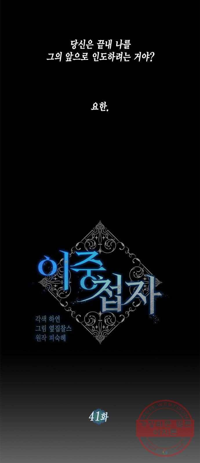 이중첩자 41화. 운명이 나를 인도한다면(1) 7