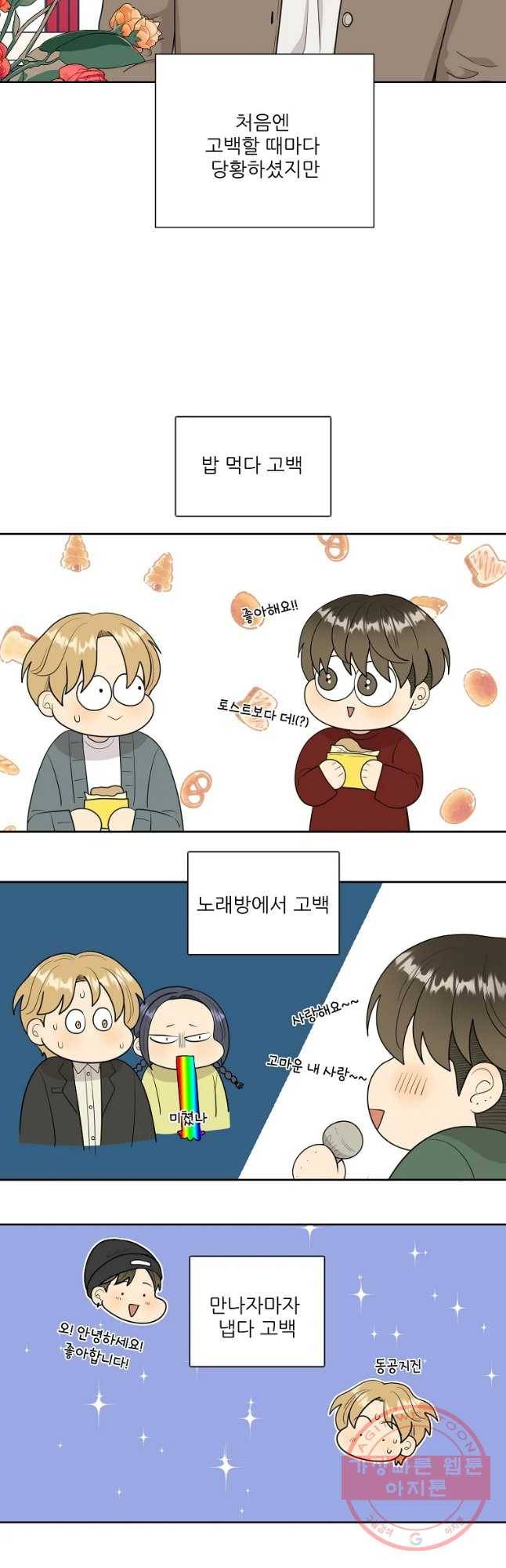 말하지 말까 외전2화 연애 전 9