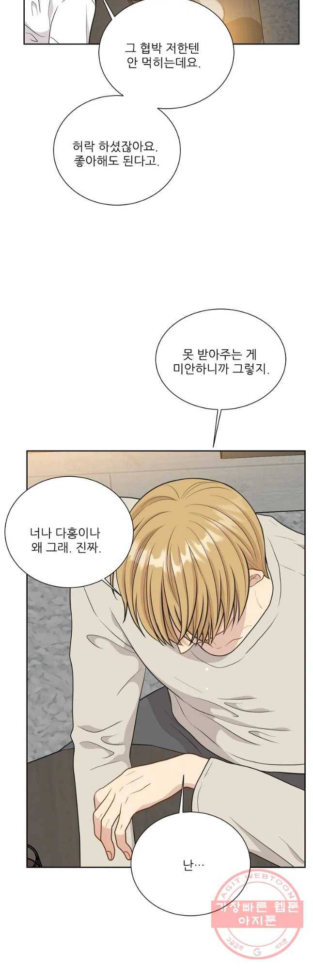 말하지 말까 외전2화 연애 전 20