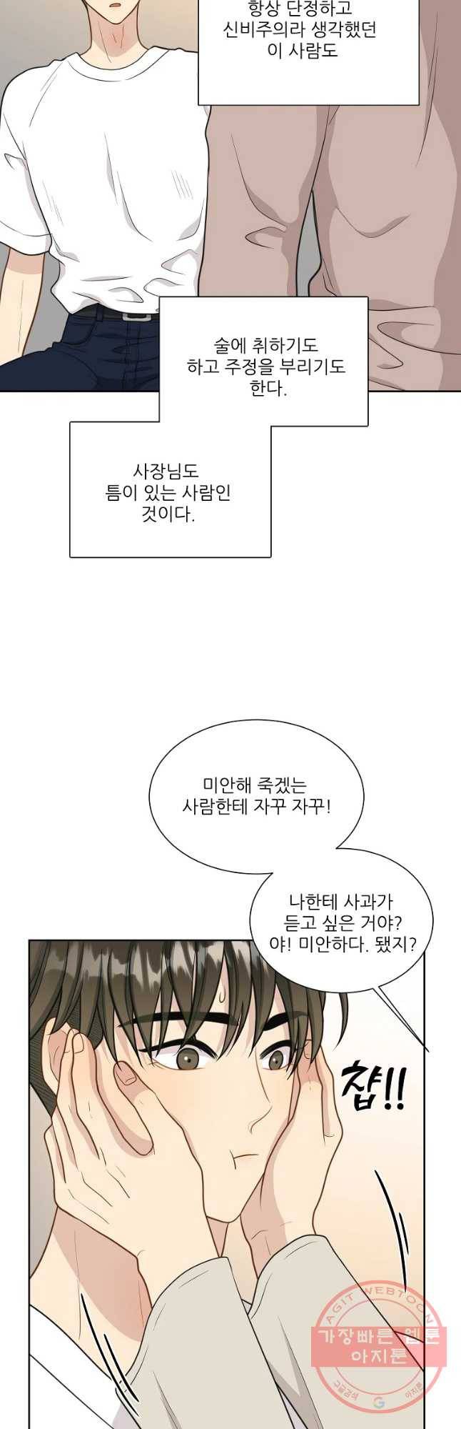 말하지 말까 외전2화 연애 전 23