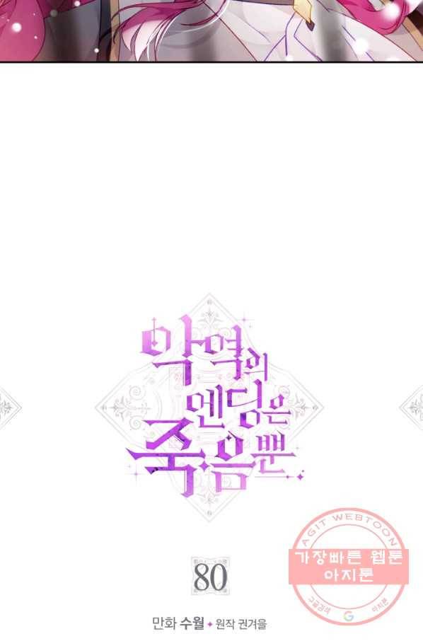악역의 엔딩은 죽음뿐 80화 4