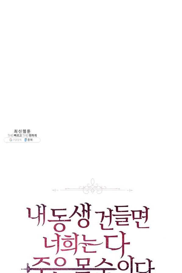 내 동생 건들면 너희는 다 죽은 목숨이다 45화 10