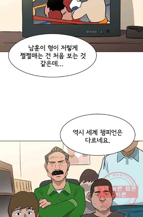 리매치 54화 세계 챔피언 타이틀 매치 56