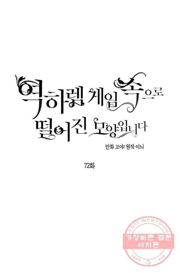 역하렘 게임속으로 떨어진 모양입니다 72화 5
