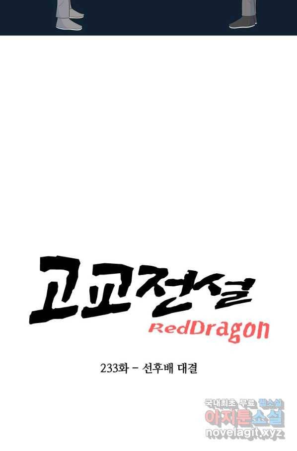 고교전설 233화 선후배 대결 6
