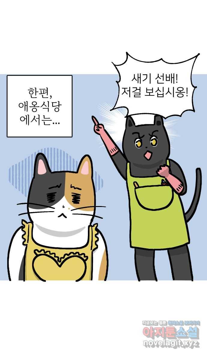 애옹식당 31화 김치는 엎어졌지만 34