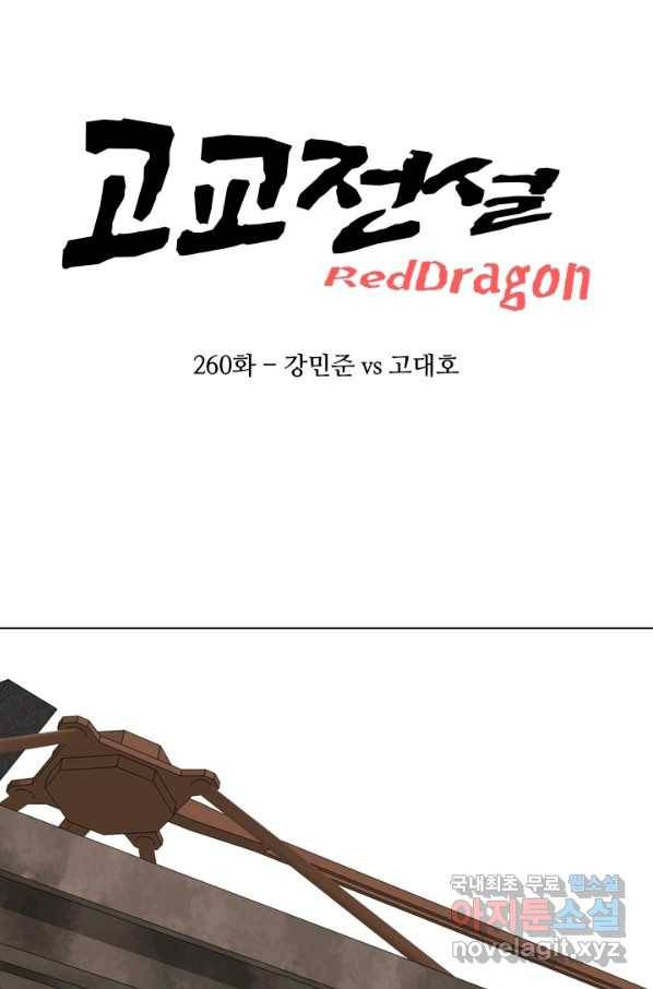 고교전설 260화 강민준 vs 고대호 7