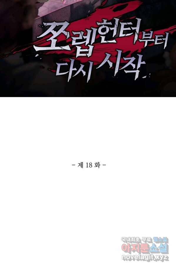쪼렙 헌터부터 다시 시작 18화 2