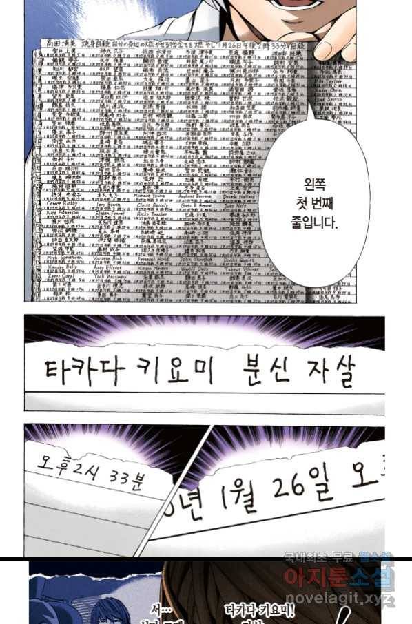 데스노트 컬러판 104화 3