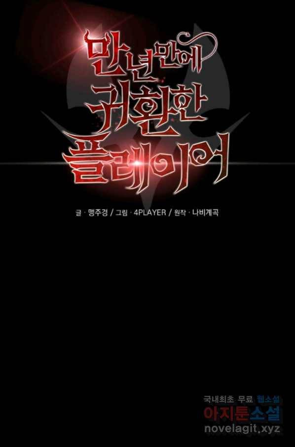 만 년 만에 귀환한 플레이어 23화 4