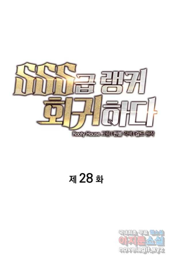 SSS급 랭커 회귀하다 28화 25