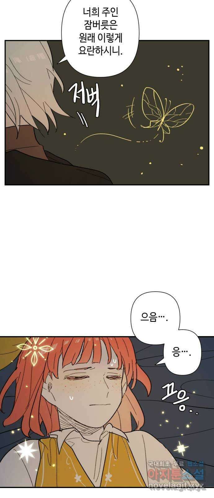 밤을 깨우는 마법 75화 유령과 빛나는 샘(3) 43
