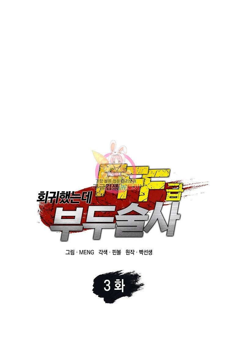 회귀했는데 FFF급 부두술사 3화 1