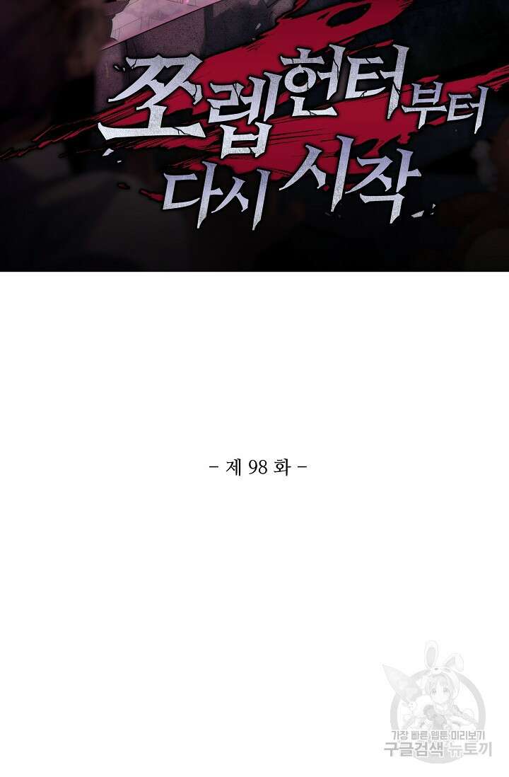 쪼렙 헌터부터 다시 시작 98화 2