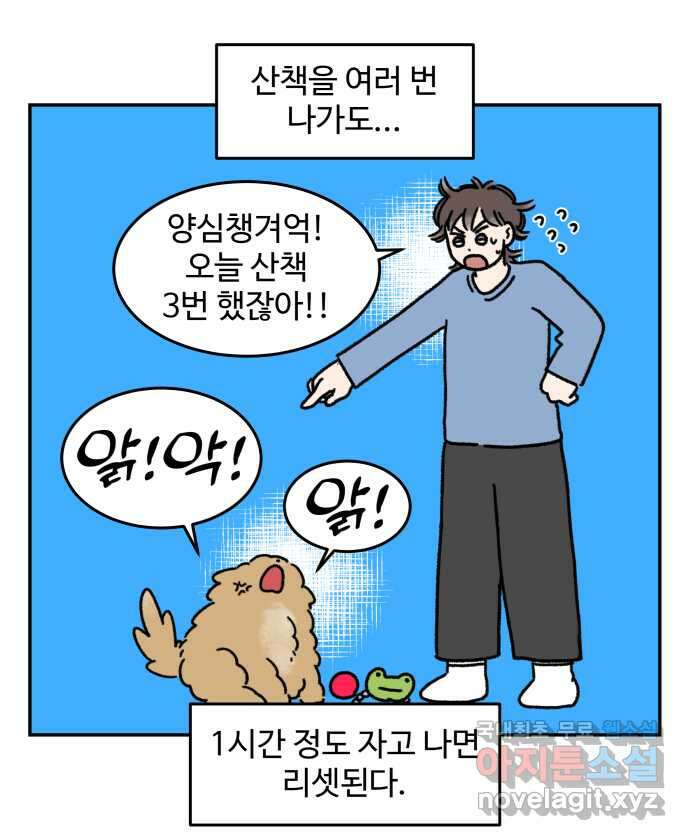 강아지는 멍멍하고 짖지 않아! 36화 - 작은 사람과 밤빵이 5