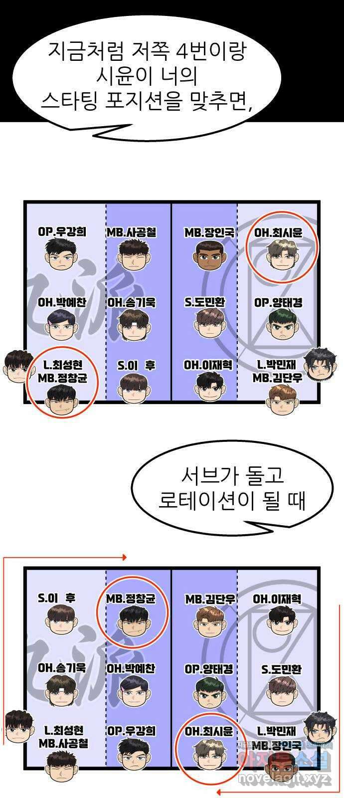 원포인트 55화 키 매치업 64