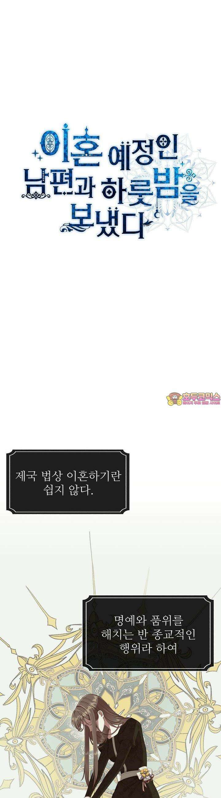 이혼 예정인 남편과 하룻밤을 보냈다 10화 1