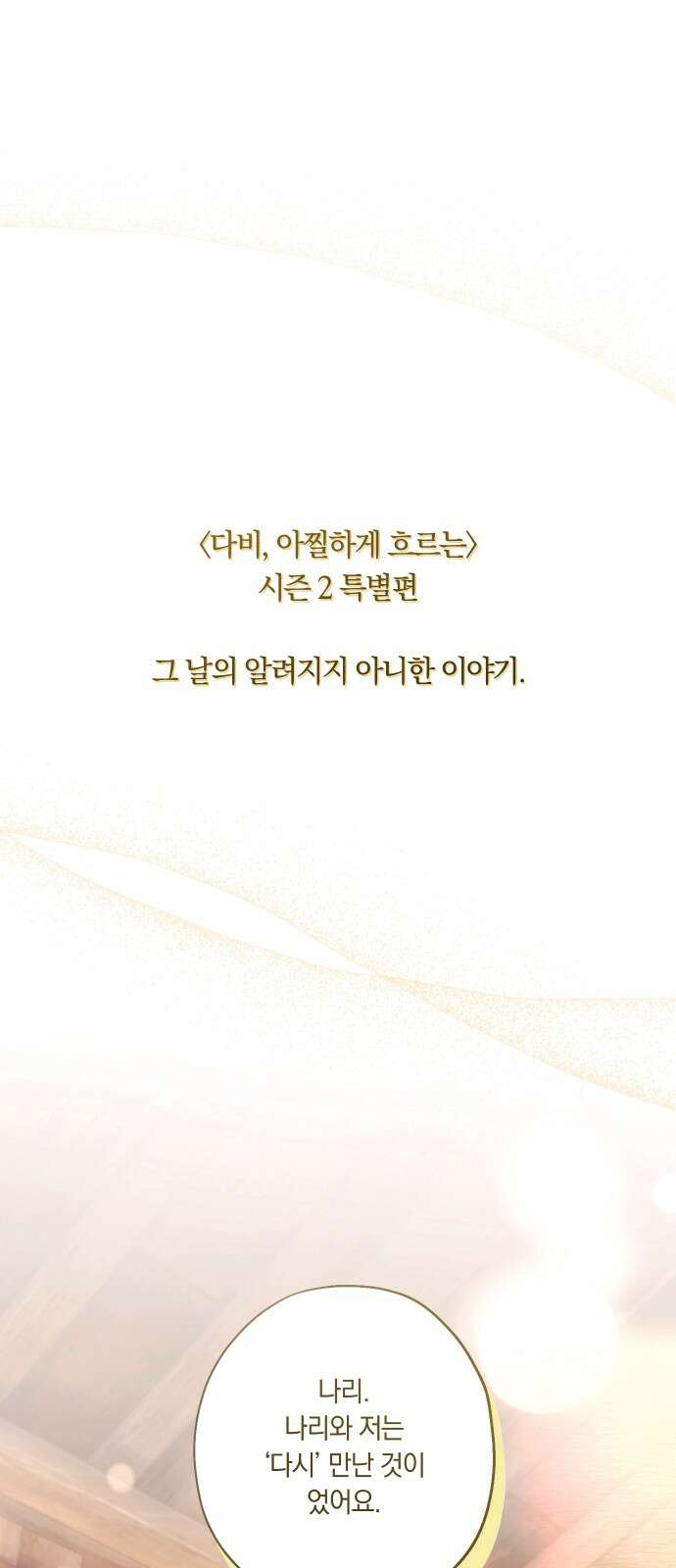 다비, 아찔하게 흐르는 시즌2 특별편+후기 1