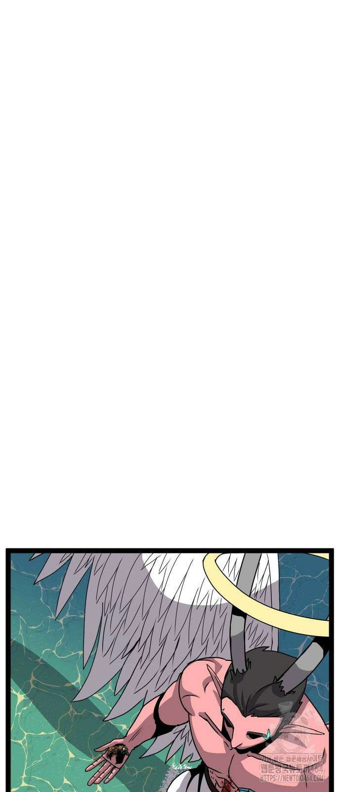 나태한 마왕은 신과 싸우기로 결심한다． 22화． 더블 래리어트 76