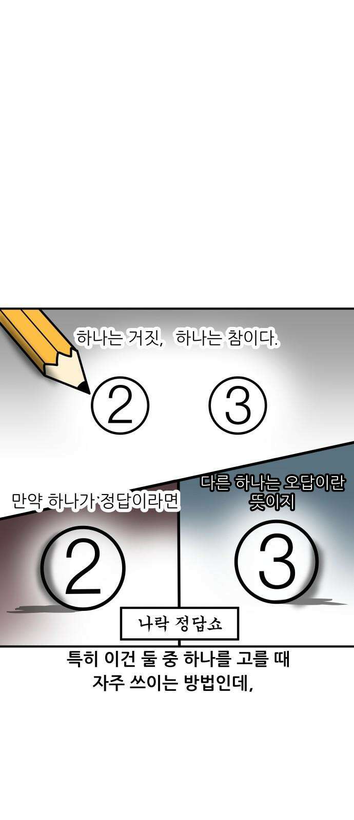 K학원 생존기 82화 - 답을 찍는 방법 14