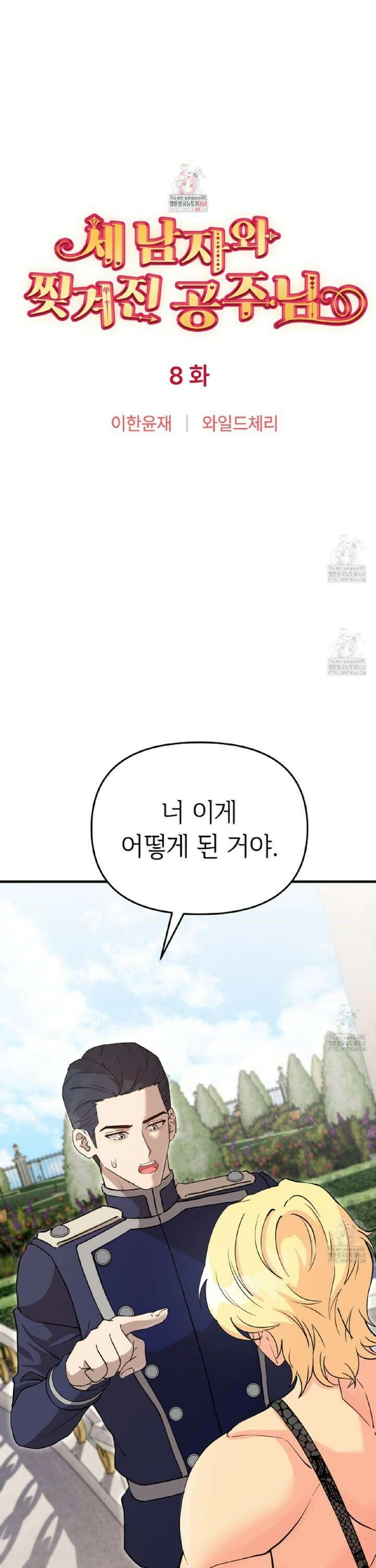 [순애(純愛) 단편선] 세 남자와 찢겨진 공주님 8화 [완결] 1