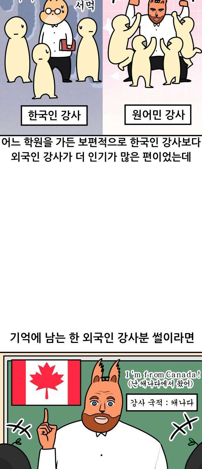 K학원 생존기 98화 - 원어민 강사(학생때) 11
