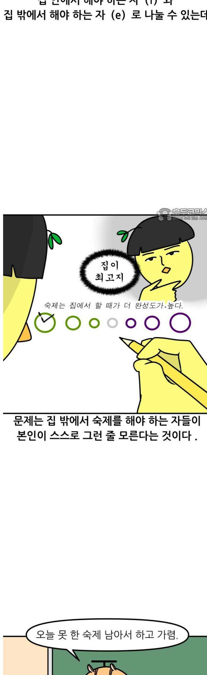 K학원 생존기 126화 - MBTI에 관하여(E와 I) 4