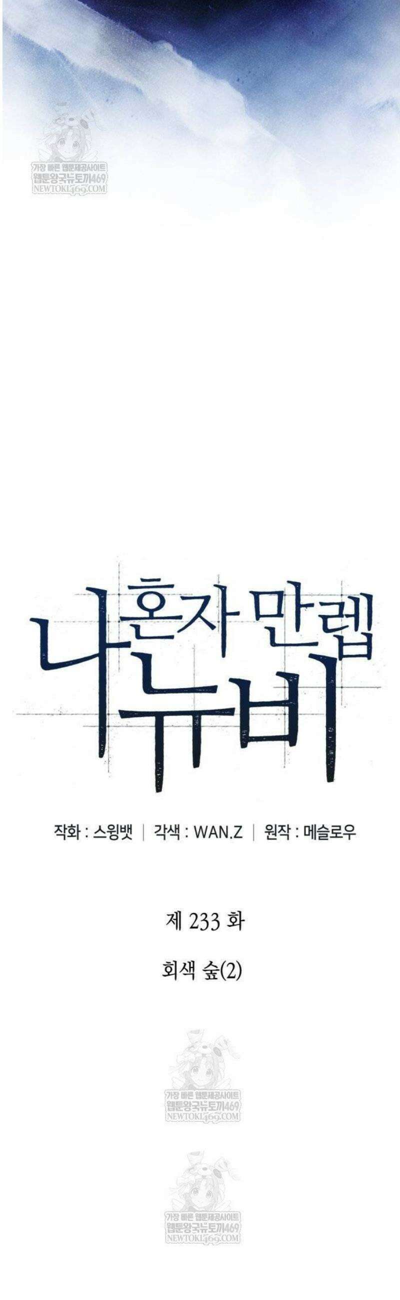 나 혼자 만렙 뉴비 233화． 회색 숲(2) 8