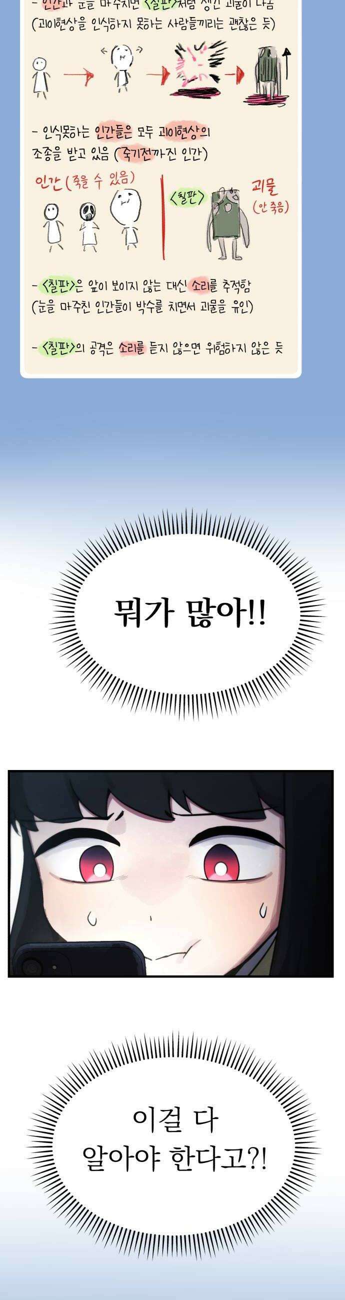 괴이현상하나 2화 규칙과 혼란 18