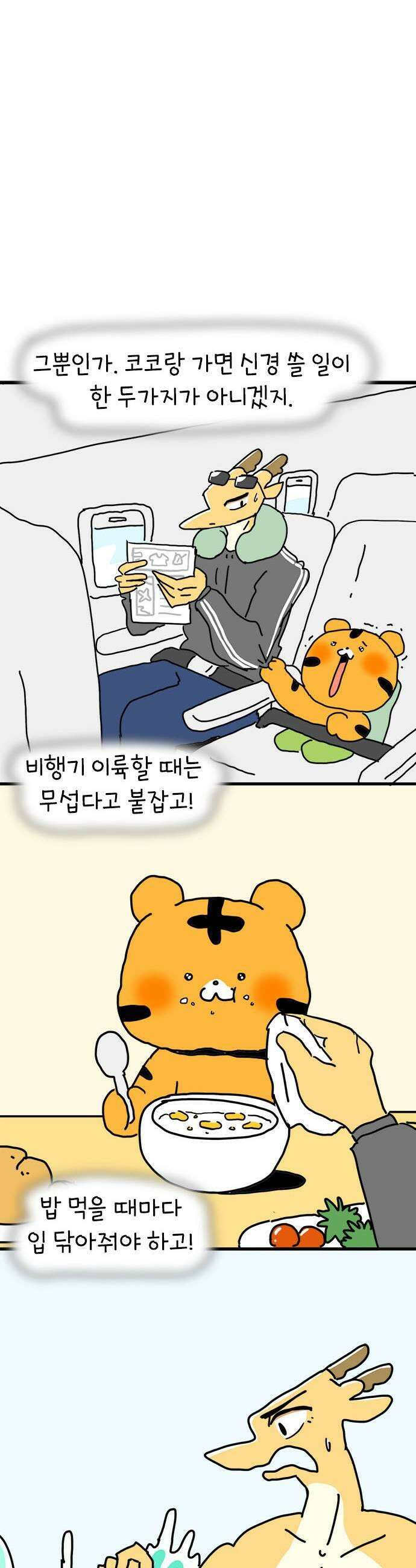 소심한 호랭이 코코 70화 돈독 오른 호랭이 코코 5 7