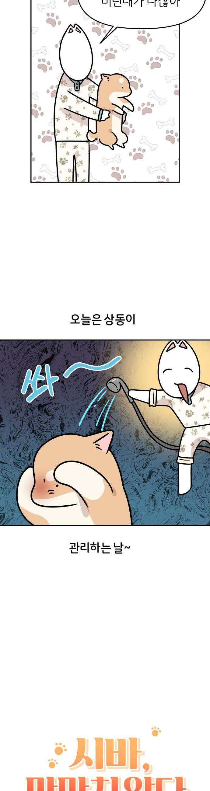 시바, 만만치 않다 96화 관리하는 강아지 2