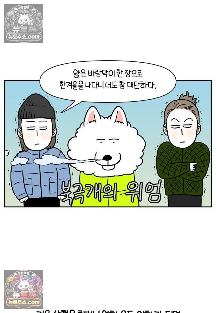 극한견주 시즌2 45화 솜이의 겨울 산책룩 23
