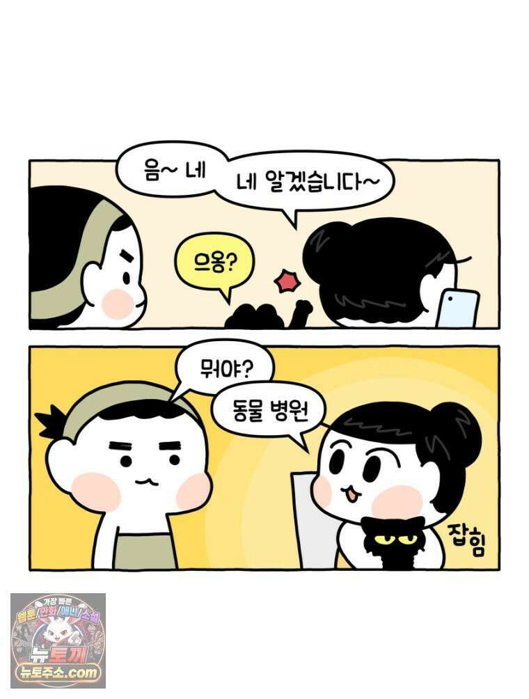 먼지 덩어리 짱덕 18． 중성화 수술 1 2