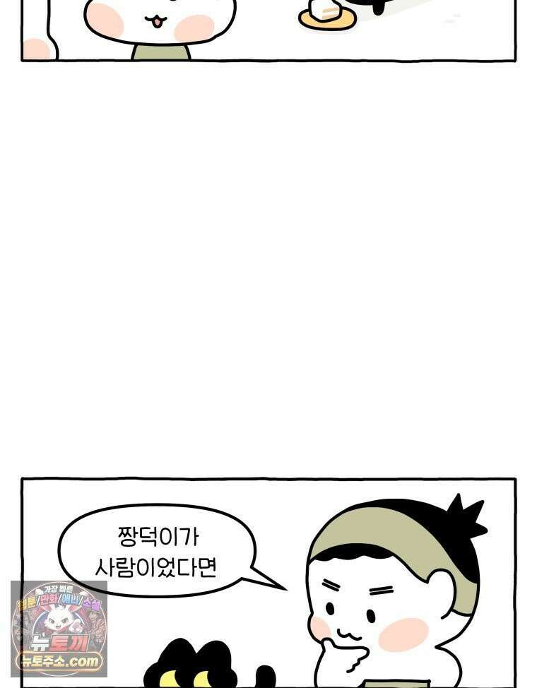먼지 덩어리 짱덕 46． 1주년 고양이 4