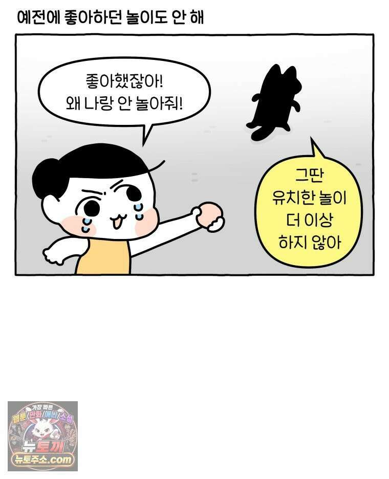 먼지 덩어리 짱덕 46． 1주년 고양이 8